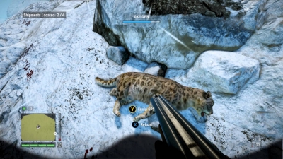 Far Cry 4 snow leopard