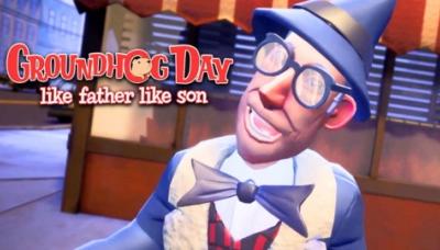 Groundhog Day: Like Father Like Son
