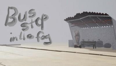 Bus Stop in the Fog