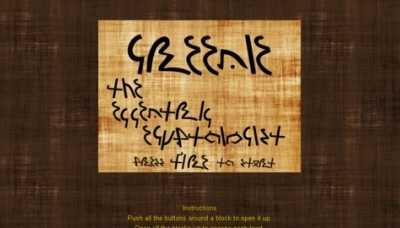 Greenie - The Eccentric Egyptologist