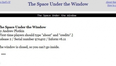 The Space Under the Window