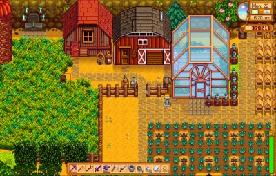 Stardew Valley Coop and Barn