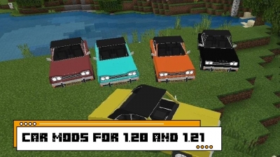 Download Car Mods for Minecraft PE 1.20 and 1.21