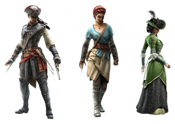 Assassin’s Creed Liberation HD Outfits