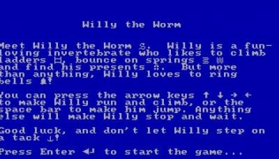 Willy The Worm