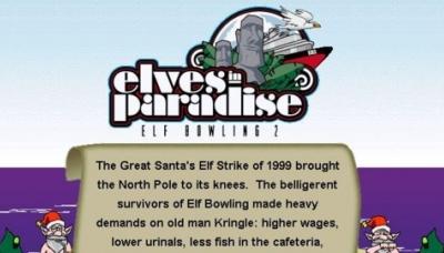 Elves in Paradise: Elf Bowling 2