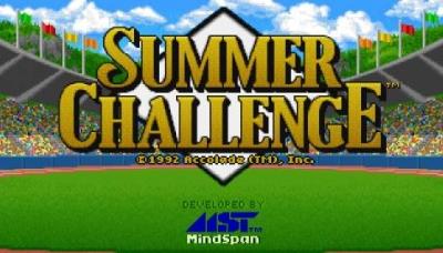 The Games: Summer Challenge