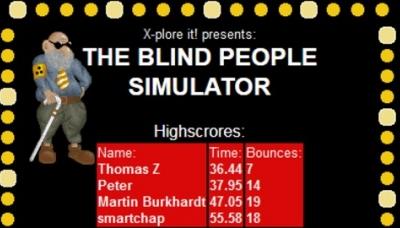 Blind People Simulator