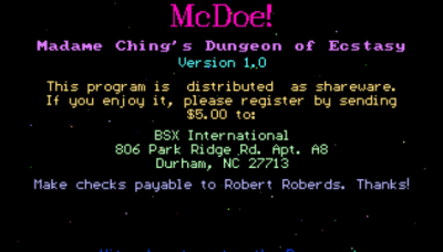 Madame Ching&#039;s Dungeon of Ecstasy