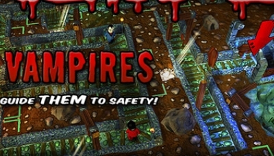 Vampires: Guide Them to Safety!