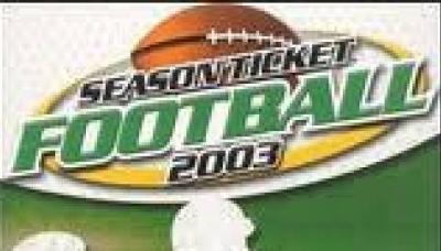 Season Ticket Football 2003