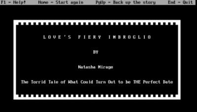 Love&#039;s Fiery Imbroglio