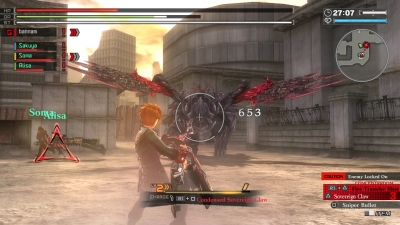 GOD EATER 2 Rage Burst Gameplay