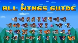 Terraria Wings and flying