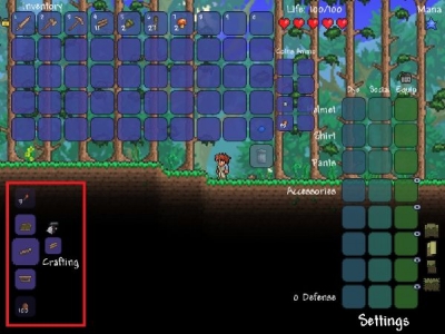 Terraria crafting guide