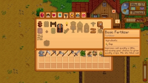 Stardew Valley crafting