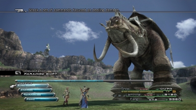 Final Fantasy XIII Gameplay