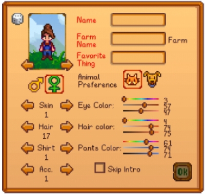 How to change your appearance in Stardew Valley