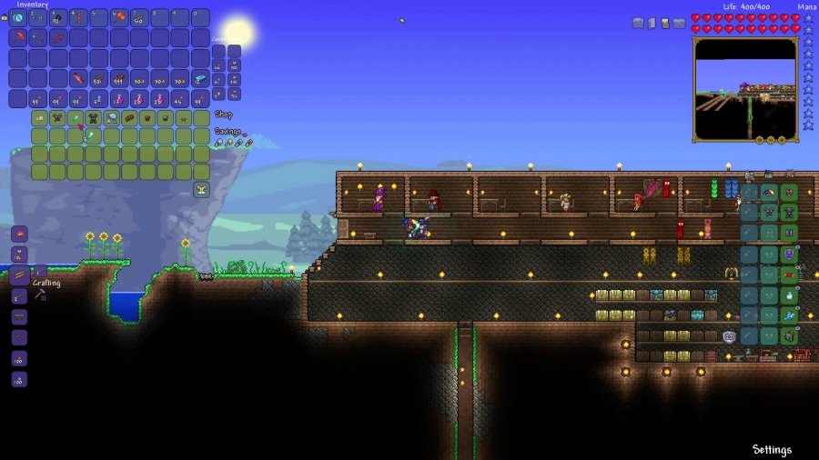 How to make torches in terraria