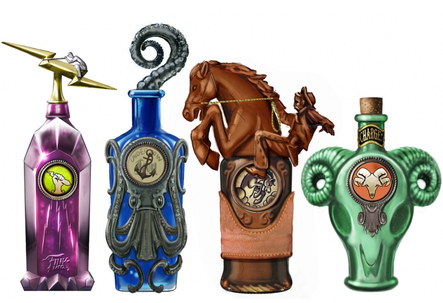 BioShock Infinite vigor bottles